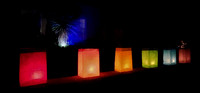 Rainbow Luminarias